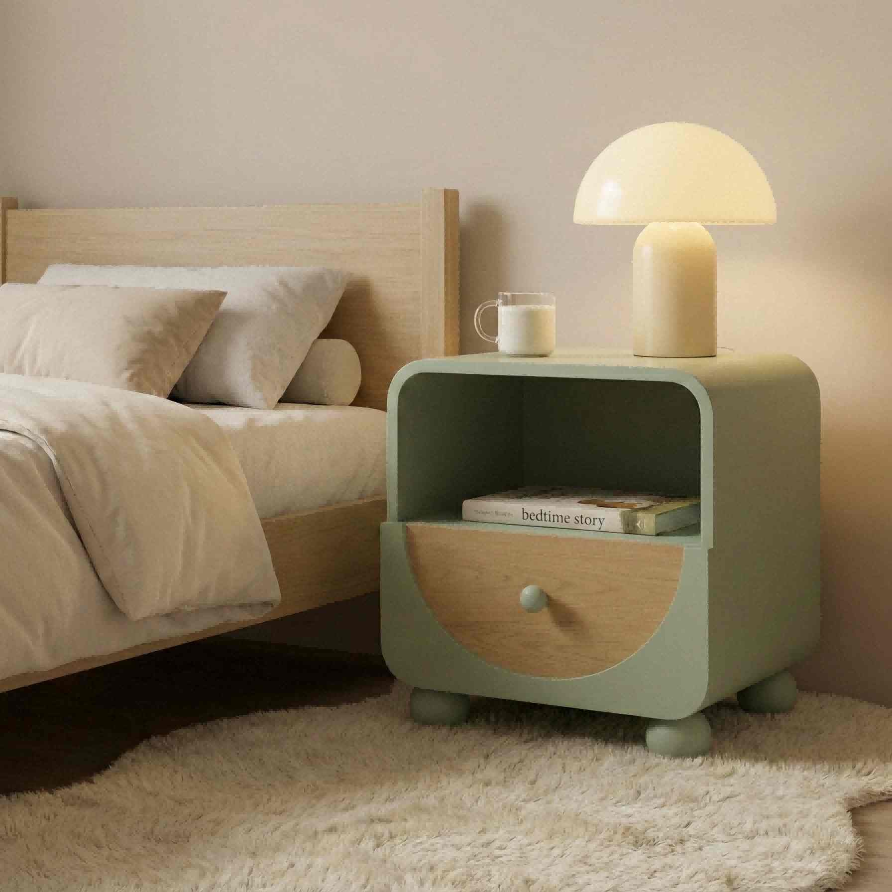 Forestwirl Bedside Table